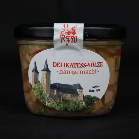 Hausgemachte Sülze im Glas der RFW Rochlitz