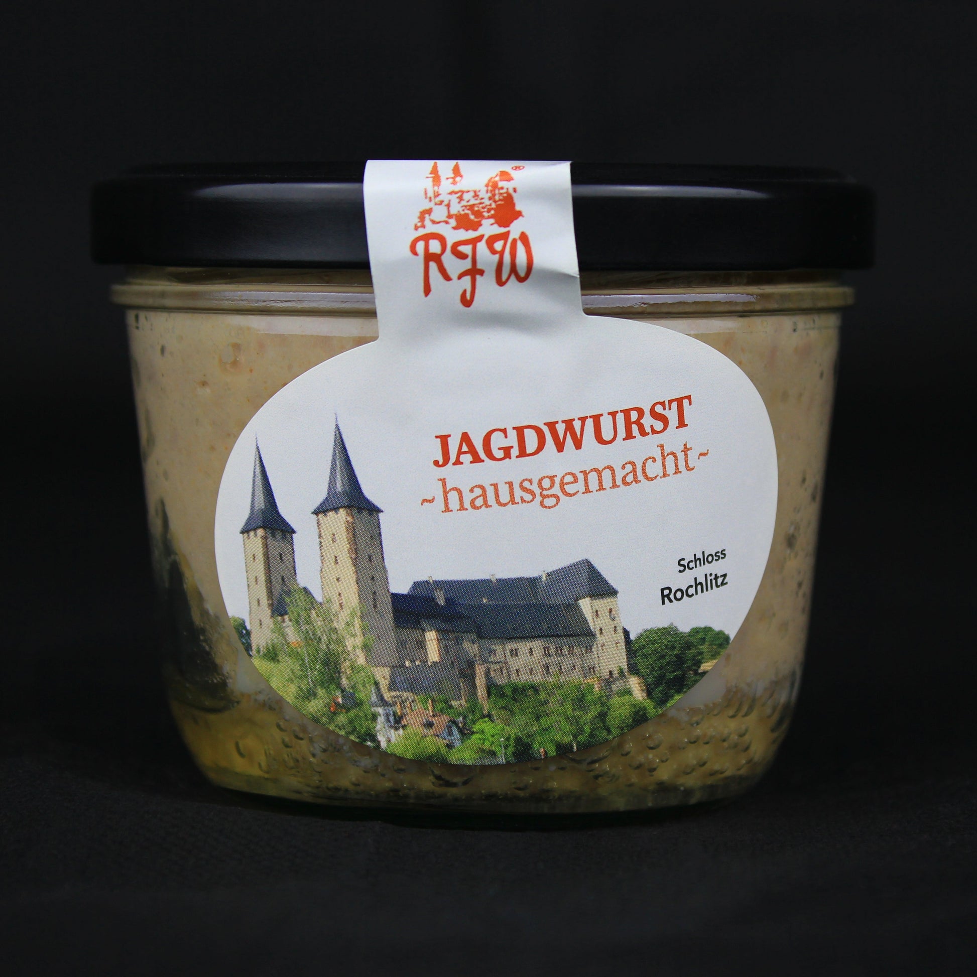 Hausgemachte Jagdwurst im Glas der RFW Rochlitz