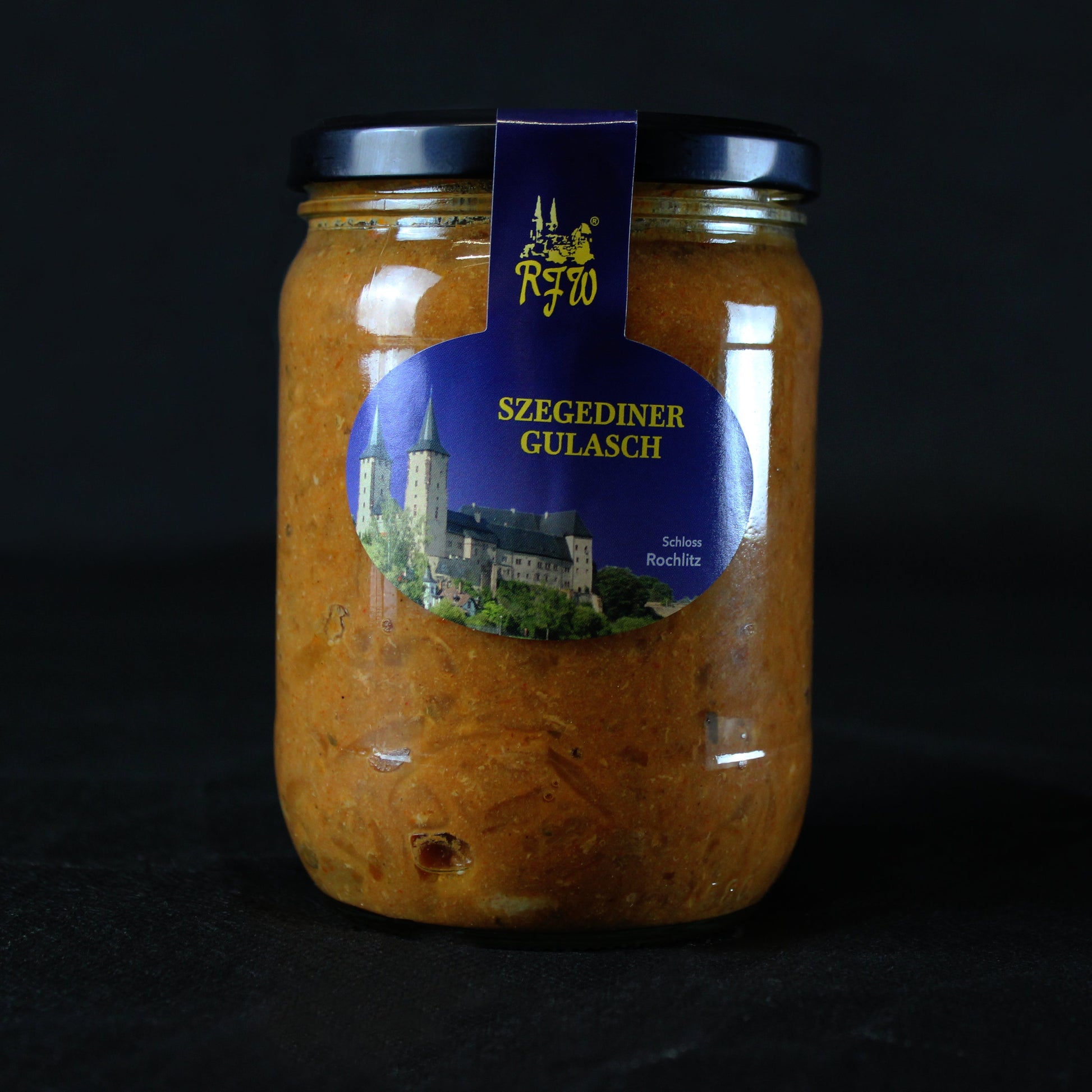 Hausgemachter Szegediner Gulasch im Glas der RFW Rochlitz